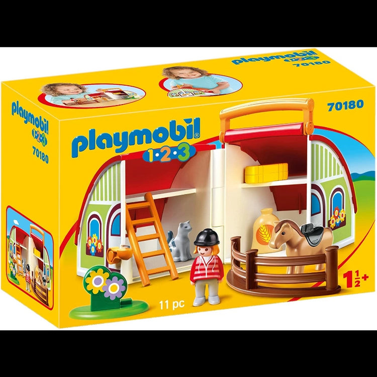 1.2.3 My Take Along Farm- 11 Pcs