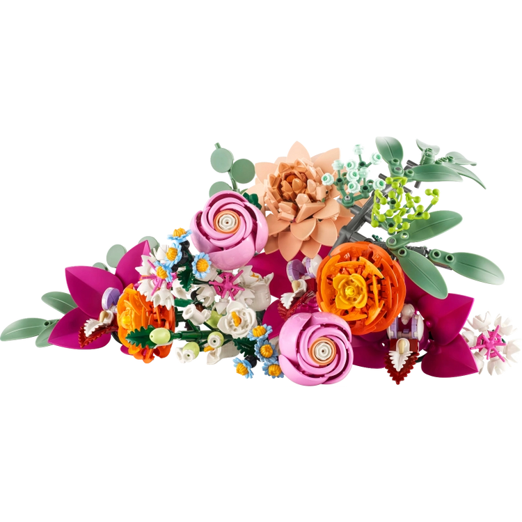 Pretty Pink Flower Bouquet- 749 Pcs