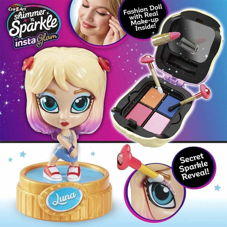 InstaGlam Makeup Dolls- Luna