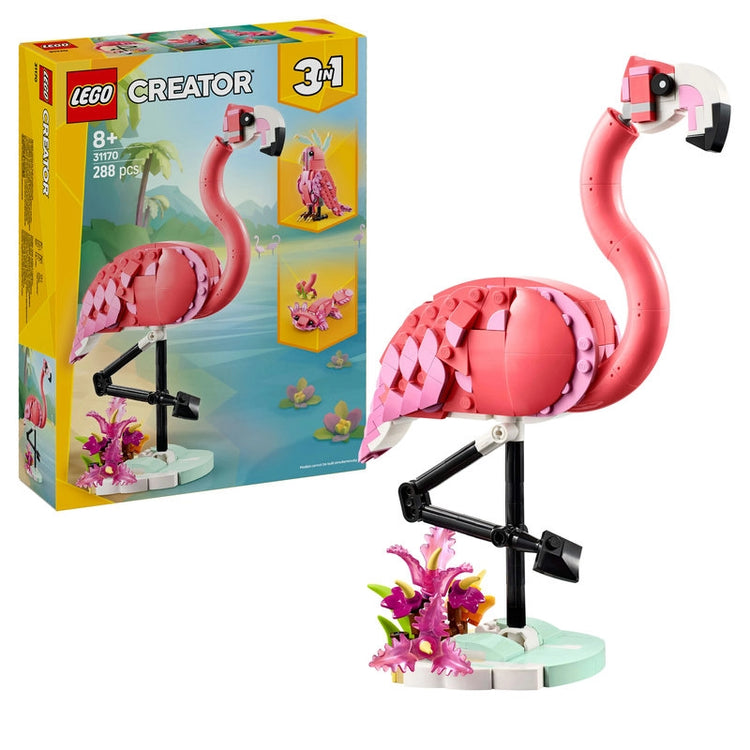Wild Animals: Pink Flamingo- 288 Pcs