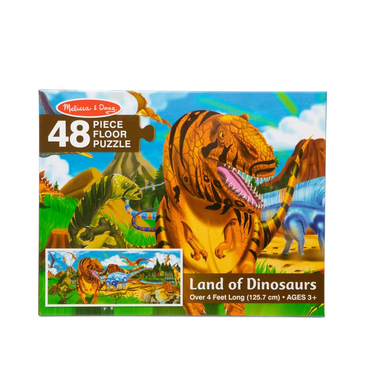 Land of Dinosaurs Floor Puzzle-48 Pieces