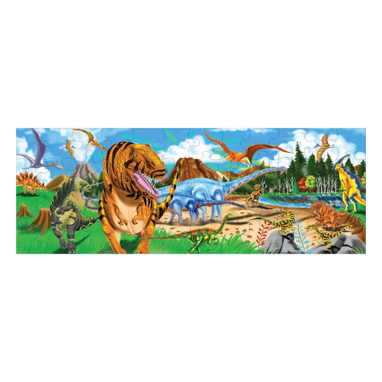 Land of Dinosaurs Floor Puzzle-48 Pieces