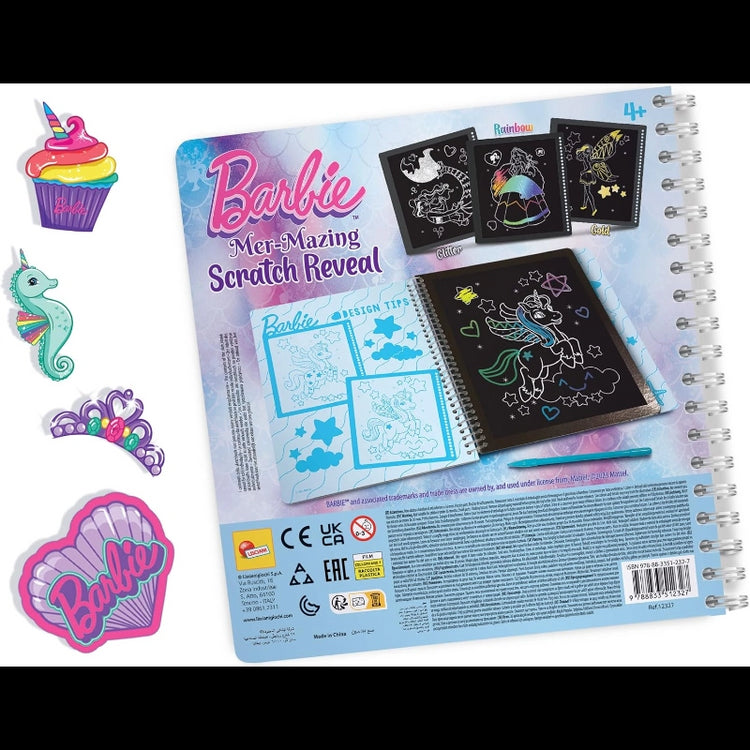 Barbie Sketchbook Mer-Mazing Scratch Reveal