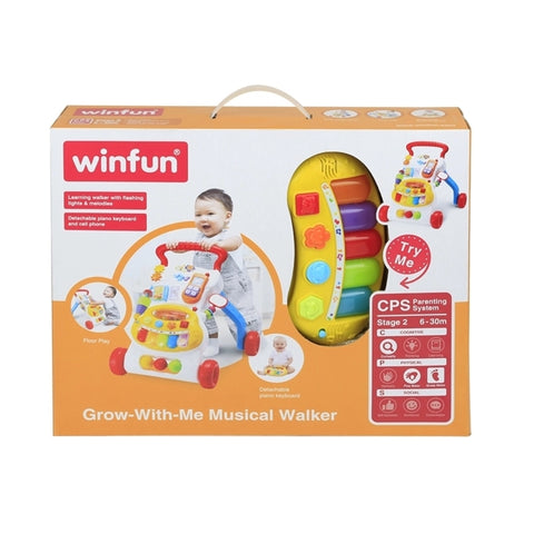 Grow with Me Musical Walker