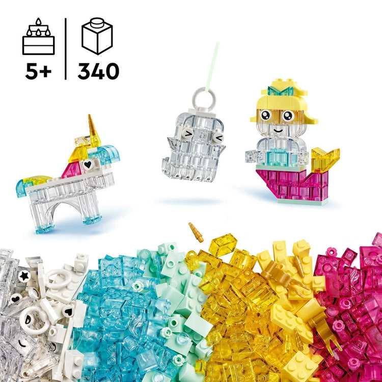 Magical Transparent Box - 340 Pcs