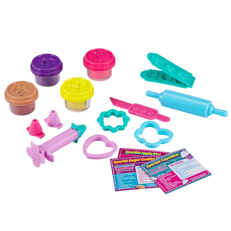 Sparkle Girlz Bake Off Doll Set- 30 Pcs
