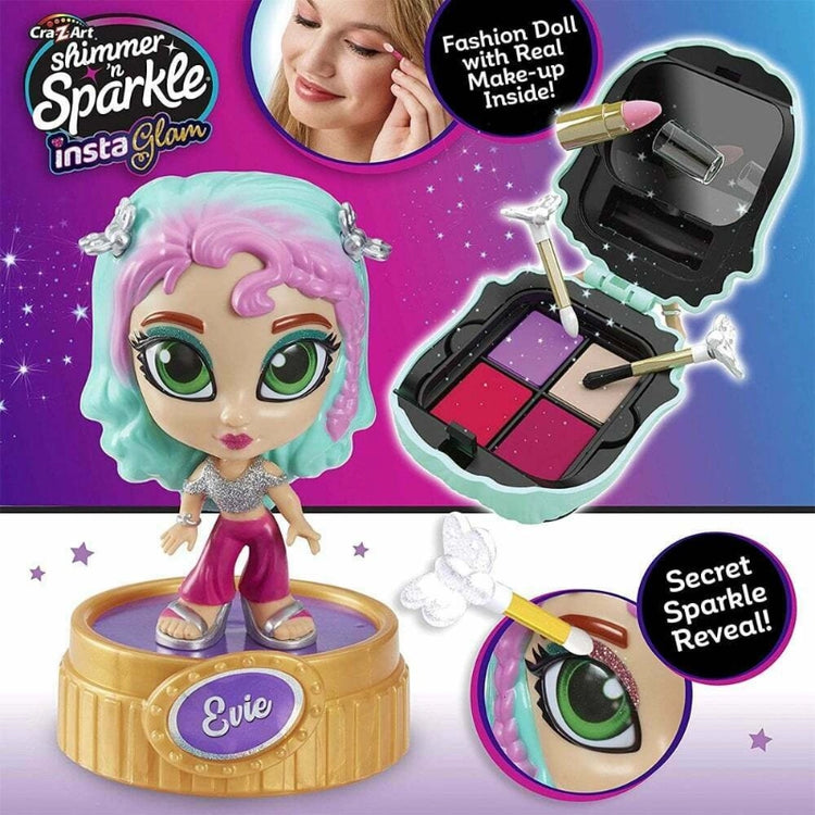 InstaGlam Makeup Dolls- Evie