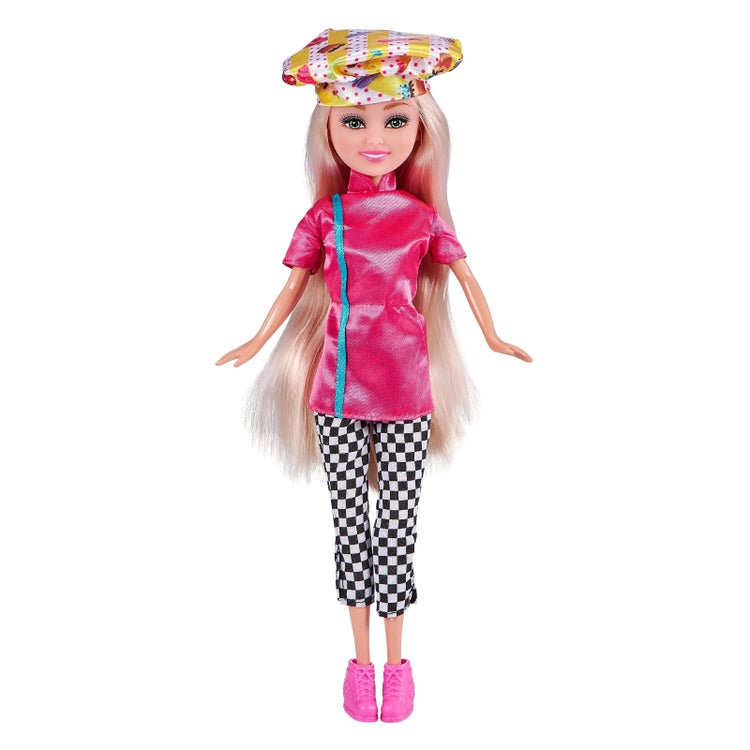 Sparkle Girlz Bake Off Doll Set- 30 Pcs