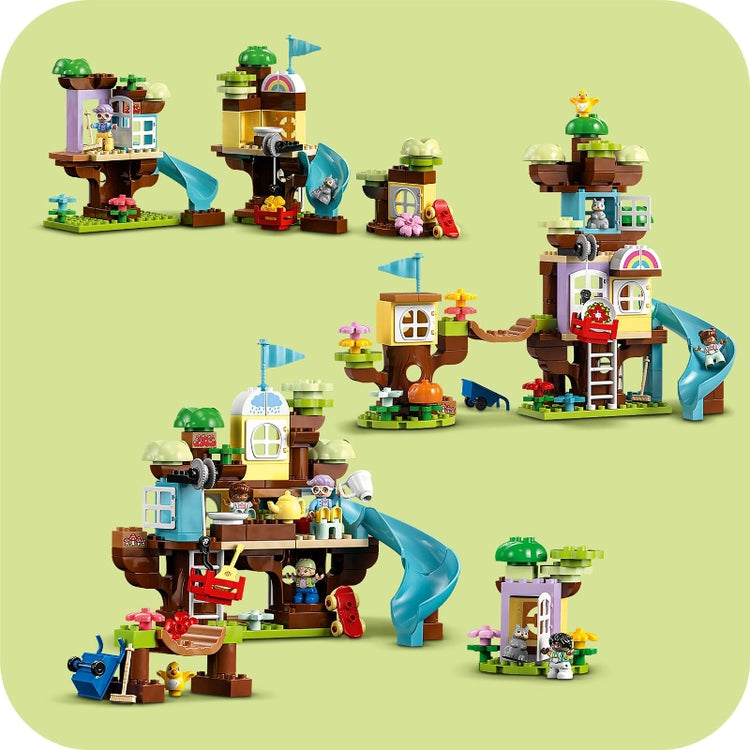 3in1 Tree House - 126 Pcs