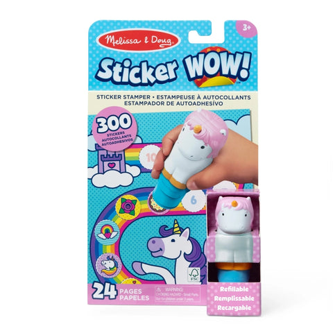 Sticker Wow! Activity Pad & Sticker Stamper- Unicorn
