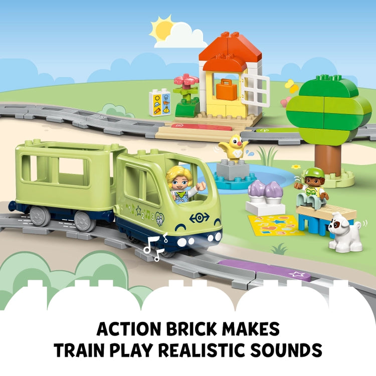 Interactive Adventure Train - 57 Pcs