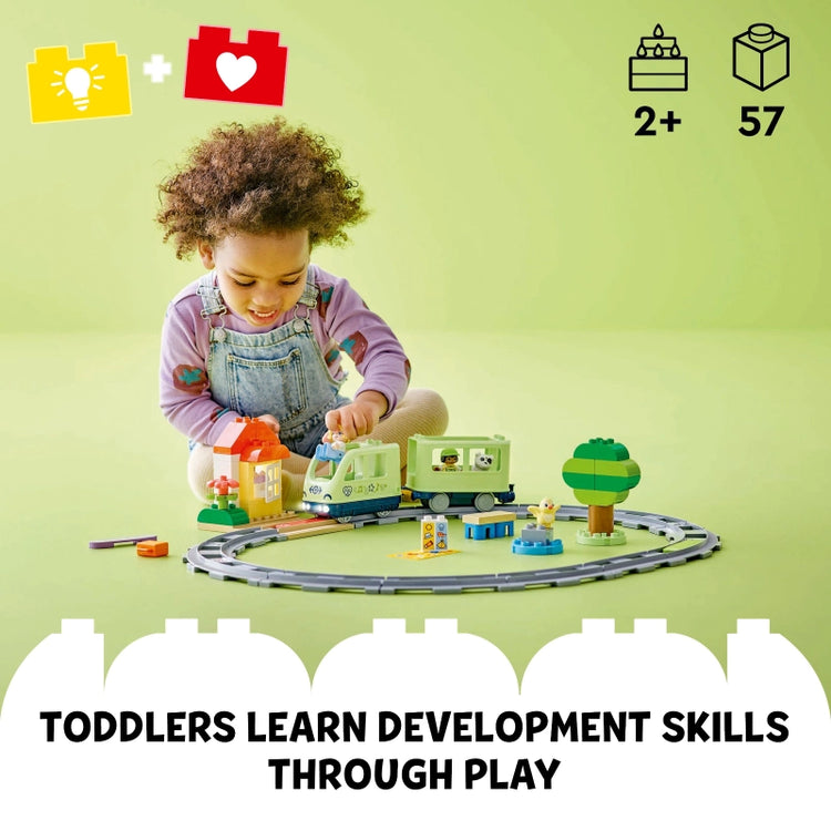 Interactive Adventure Train - 57 Pcs