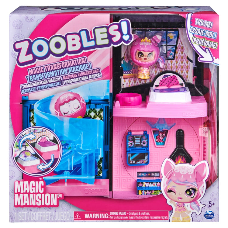 Zoobles, Magic Mansion Transforming Playset