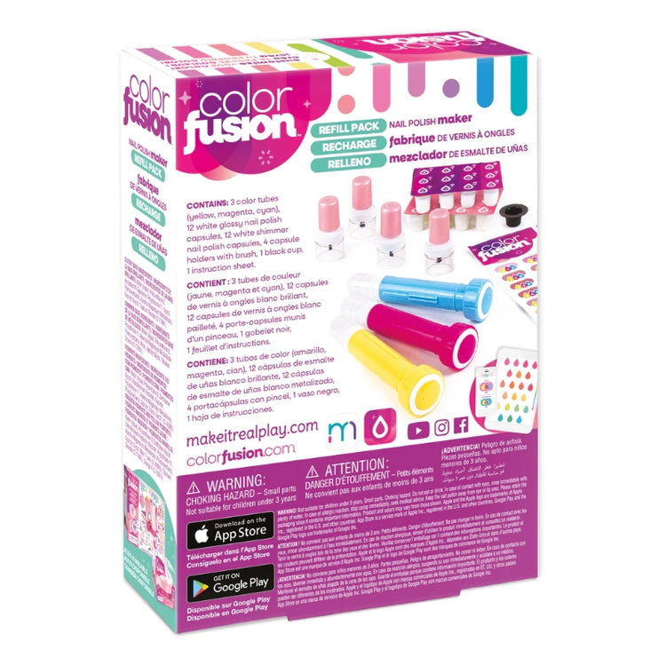 Colour Fusion Nail Polish Refill- 33 Pcs