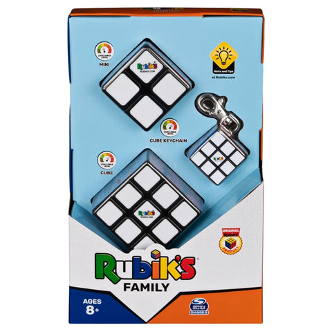 Rubik's Family Pack (Cube/Keychain/Mini Cube)