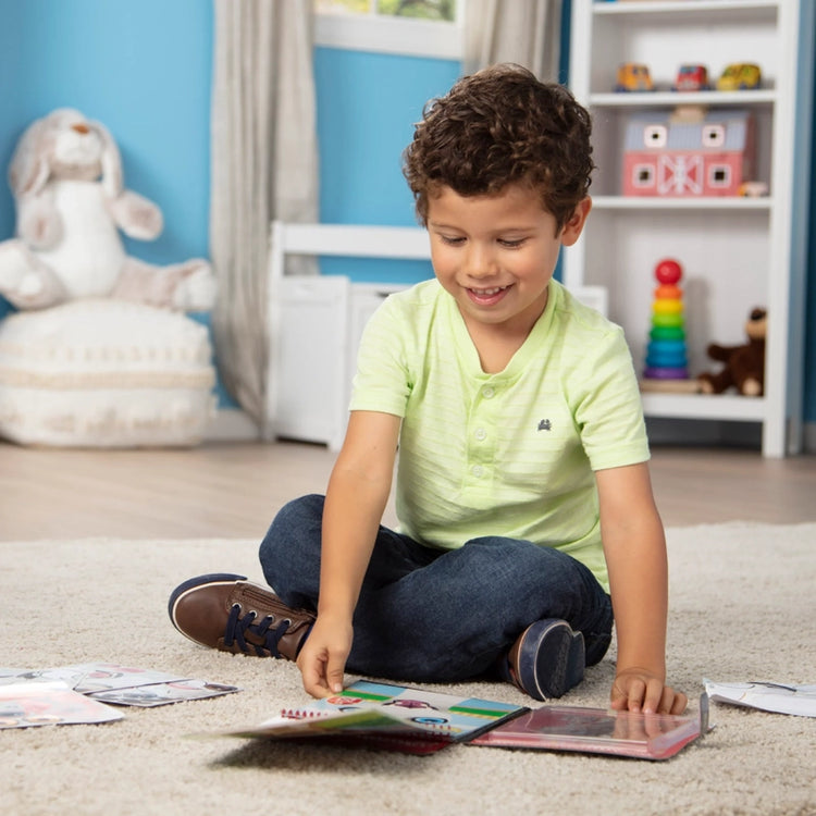 Make-A-Face- Farm Reusable Sticker Pad