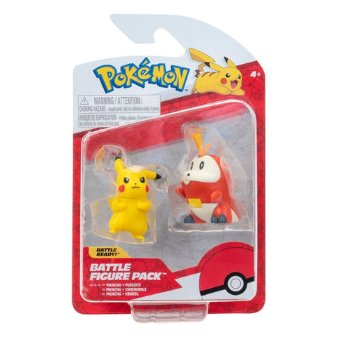 Pokemon Battle Figures Generation IX 2 Pack- Fuecoco & Pikachu #2