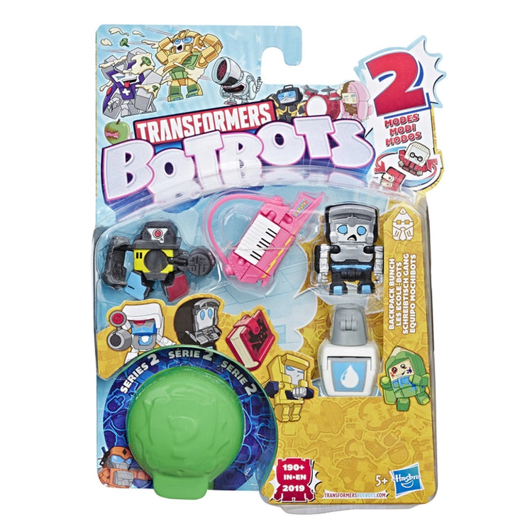 Transformers BotBots Pack Backpack Bunch- Set 1
