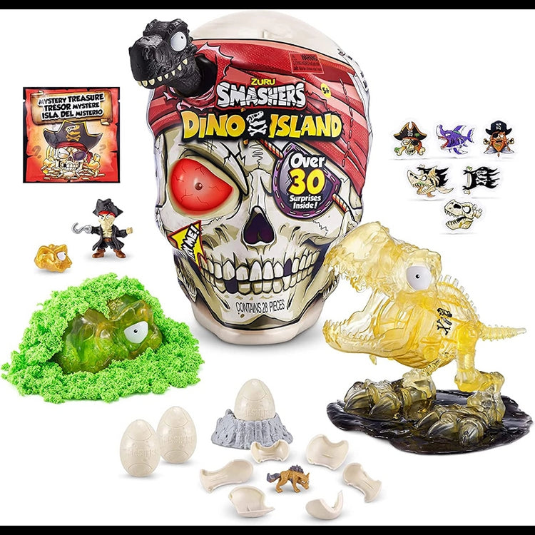 Smashers Giant Skull Dino Island S1