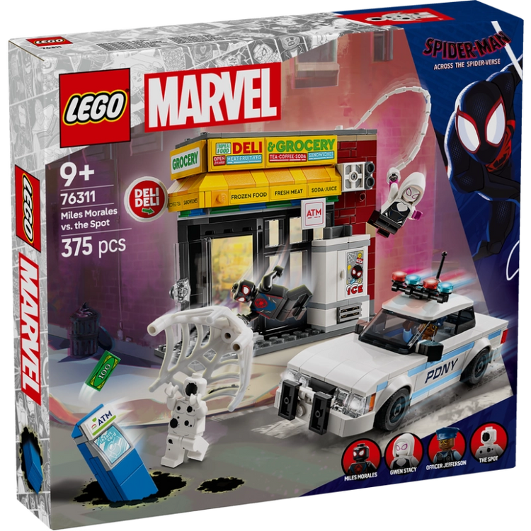 Spider-Verse: Miles Morales vs. The Spot- 375 Pcs