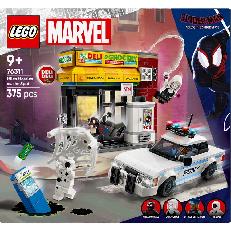 Spider-Verse: Miles Morales vs. The Spot- 375 Pcs