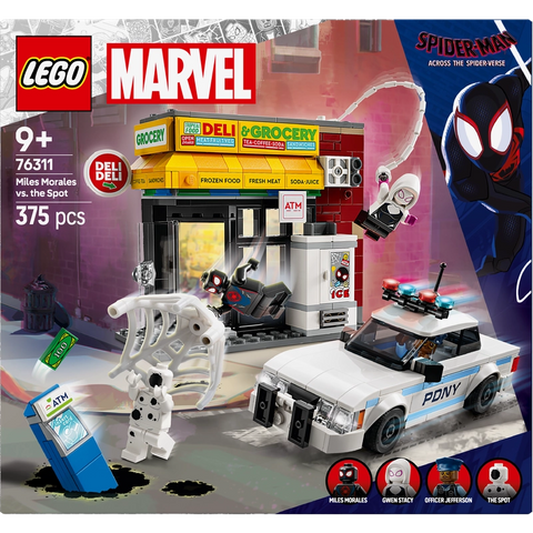 Spider-Verse: Miles Morales vs. The Spot- 375 Pcs