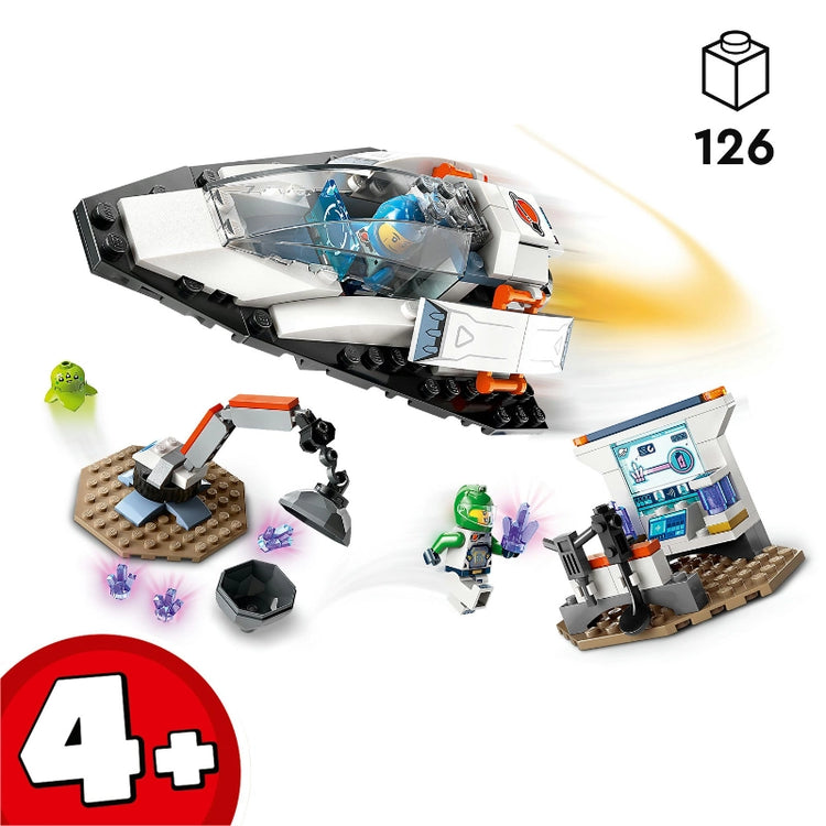 Spaceship and Asteroid Discovery- 126 Pcs
