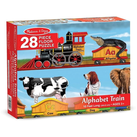 Alphabet Train Floor Puzzle- 28 Pieces