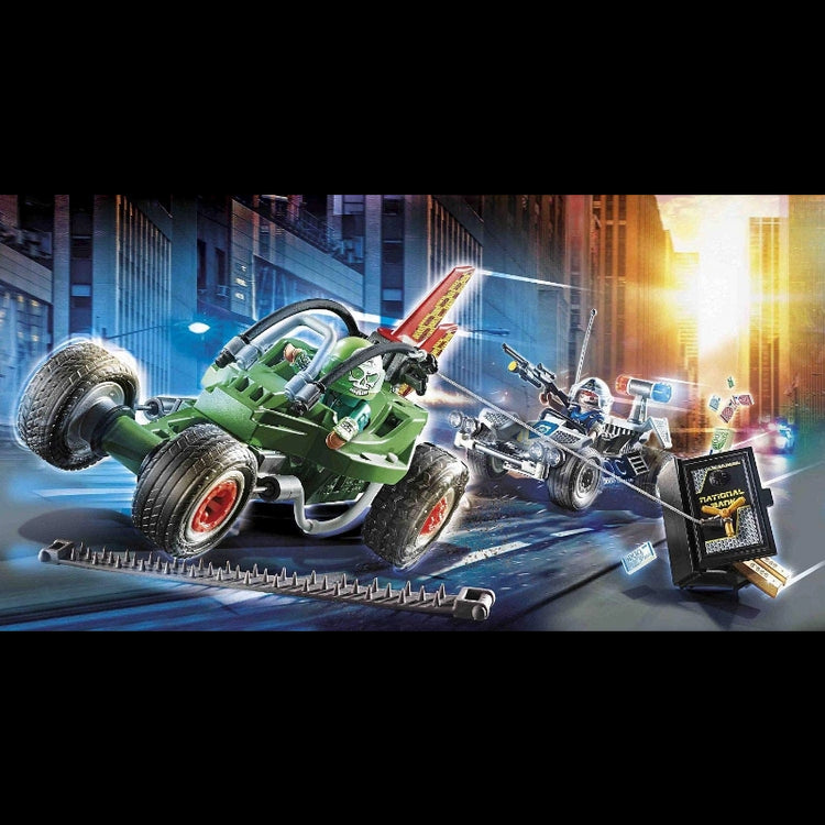 Police Go-Kart Escape- 125 Pcs