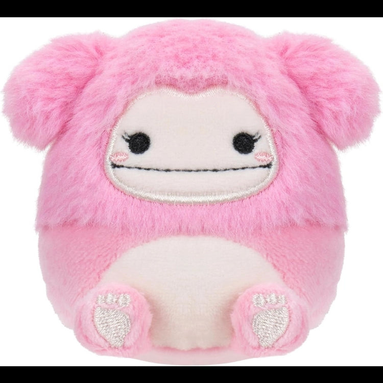 Micromallows 2.5" 4-Pack- Brina Bigfoot, Chanel Cinnamon Roll, Lucia Lemur, Tenise Parrot