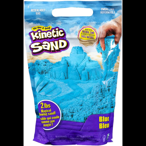Kinetic Sand 2Ib Color Bag- Blue