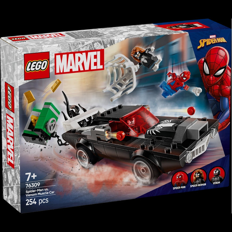 Spider-Man vs. Venom Muscle Car- 254 Pcs