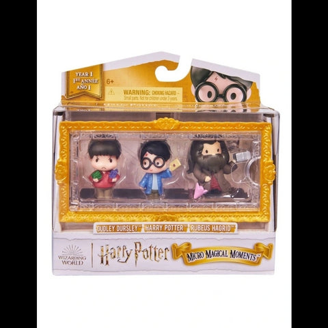 Wizarding World Collectible Pack Harry Potter, Dudley & Hagrid