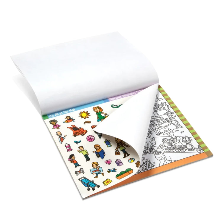 Seek & Find Sticker Pad- Around Town