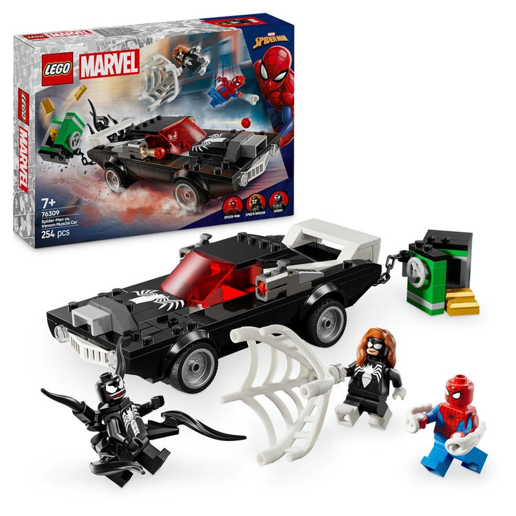 Spider-Man vs. Venom Muscle Car- 254 Pcs