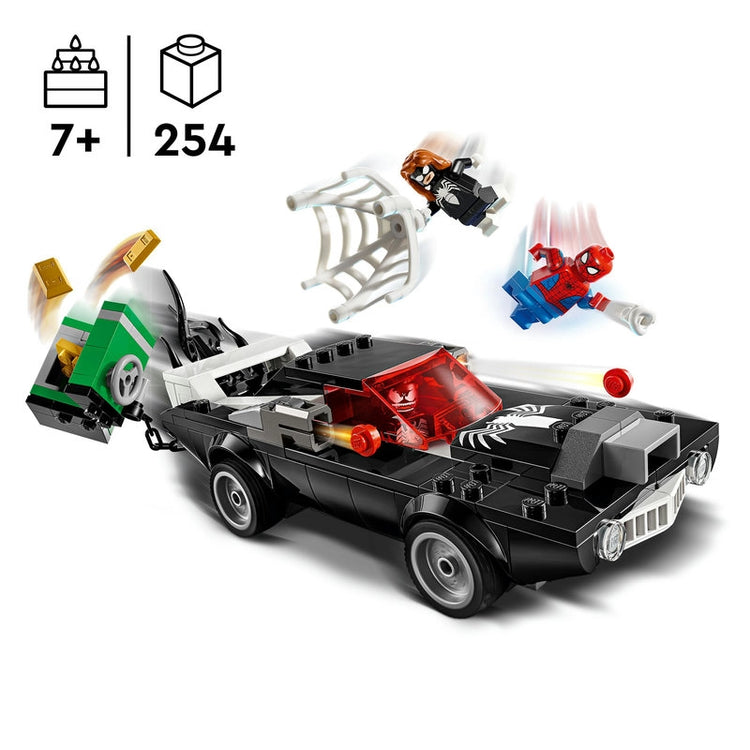 Spider-Man vs. Venom Muscle Car- 254 Pcs