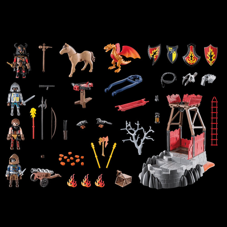 Burnham Raiders Lava Mine- 103 Pcs