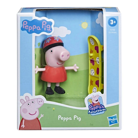 Peppa Pig Fun Friends Figures- Peppa and Skateboard