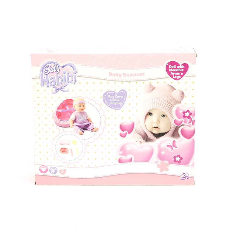 Baby Habibi Doll Baby Bassinet 14-Inch