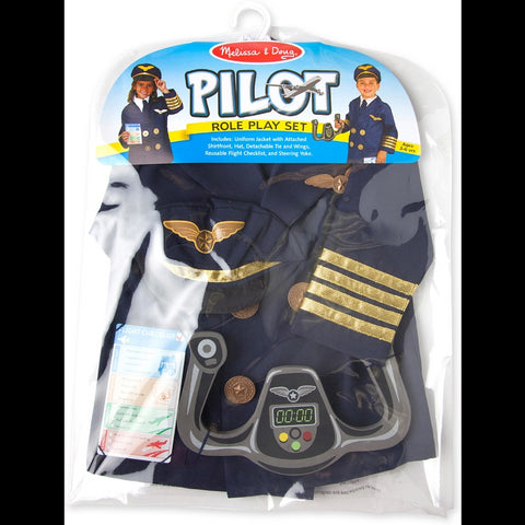 Pilot Role Play Costume Set