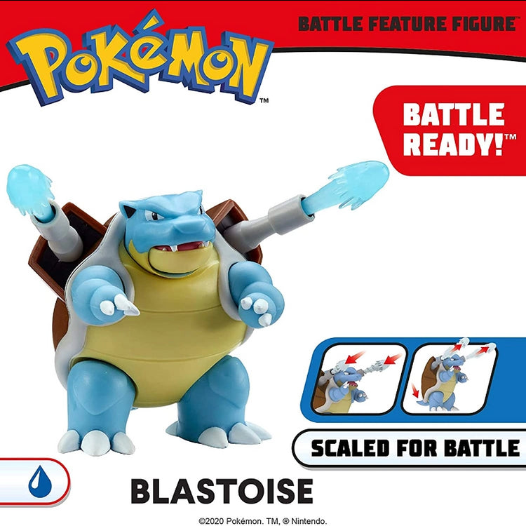 Pokemon Battle Feature Figure- Blastoise