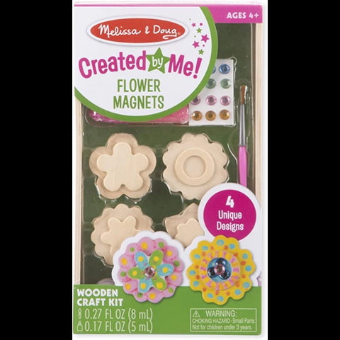 Created by Me! Flower Magnets Wooden Craft Kit