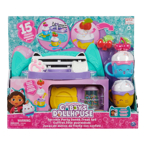 Gabby's Dollhouse Sprinkle Party Sweet Treat Set