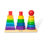 Geometric Stacker Toddler Toy