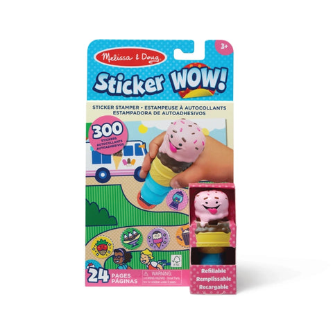 Sticker Wow! Activity Pad & Sticker Stamper- Ice Cream