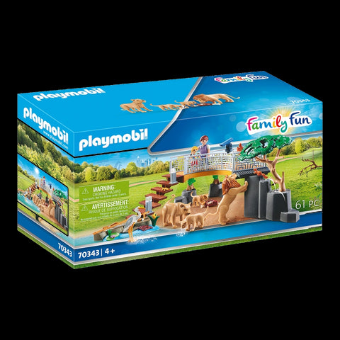 Outdoor Lion Enclosure- 61 Pcs