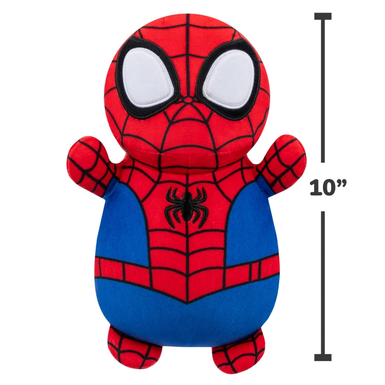 Squishmallows- Medium Plush 10" HugMees Spidey