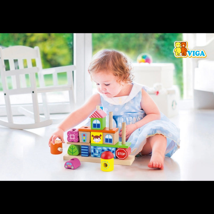 Stacking Blocks- City