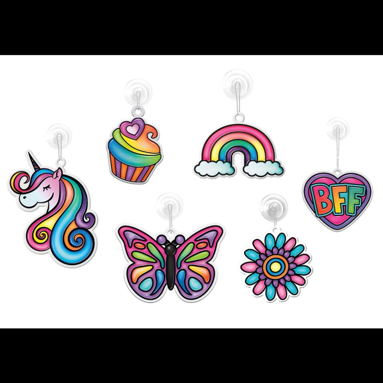 Shimmer 'n Sparkle Color Changing Window Art