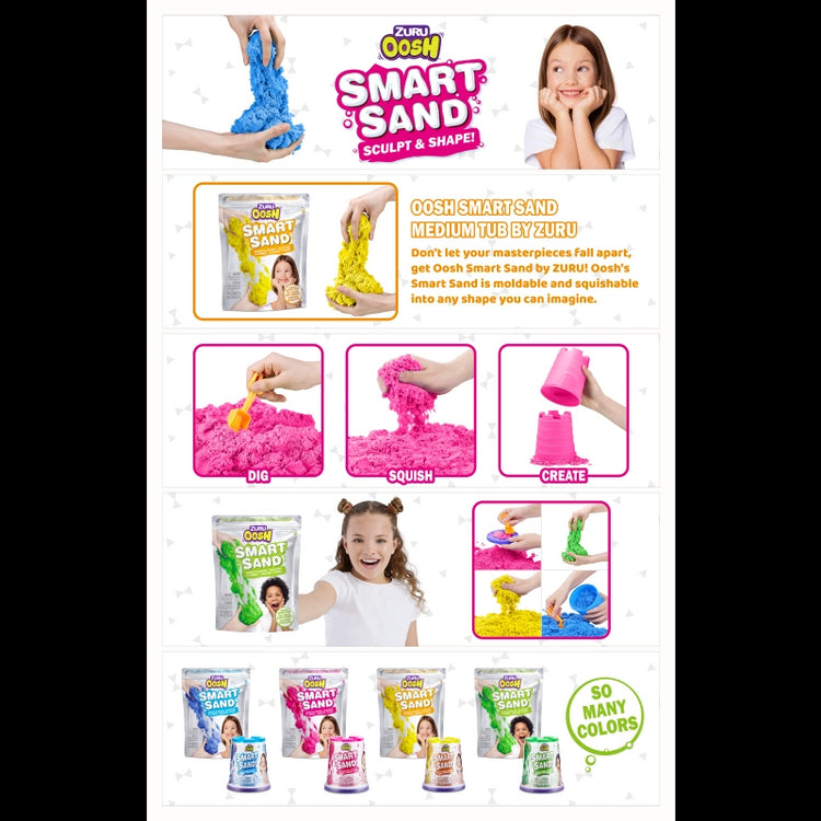 Oosh Smart Sand 1000 g- 6 Pcs- PDQ